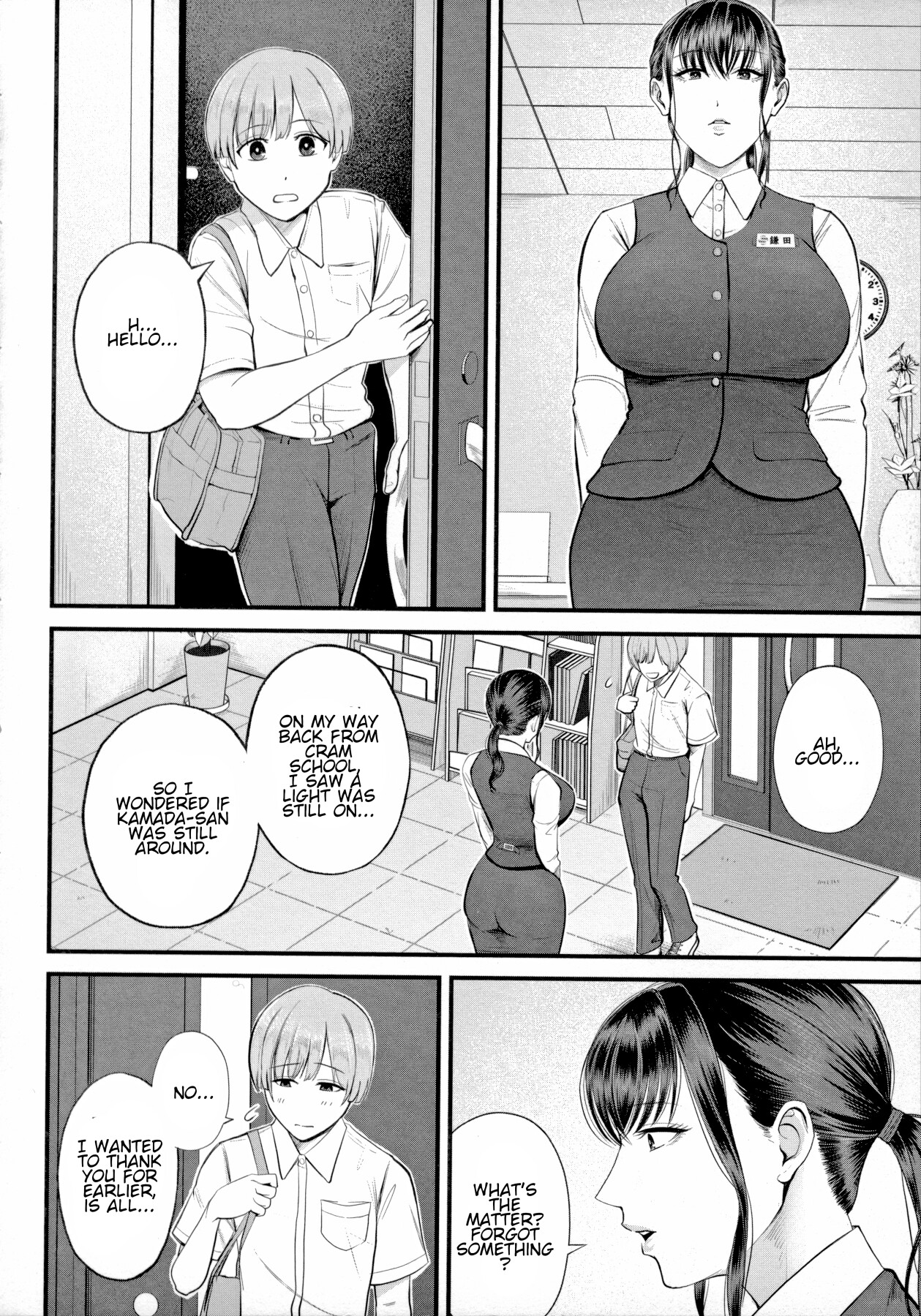 Hentai Manga Comic-Secret Work Experience-Read-8